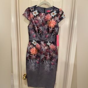 Betsy Johnson floral dress size 2